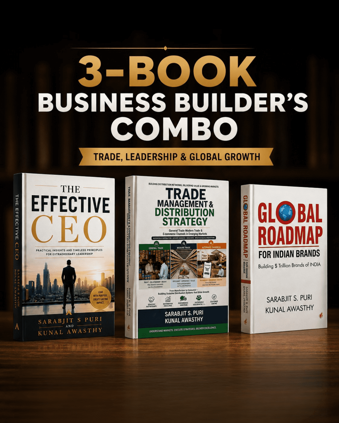 3-Book Business Builder’s Comb